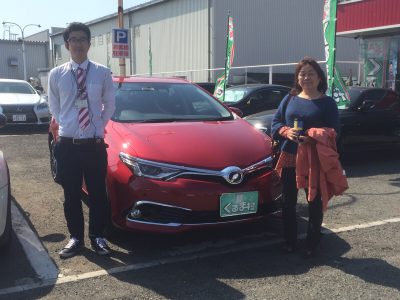 ｔ様 オーリス ご納車おめでとうござます くるま村