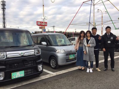 ｋ様 ウェイク タント ご納車おめでとうござます くるま村